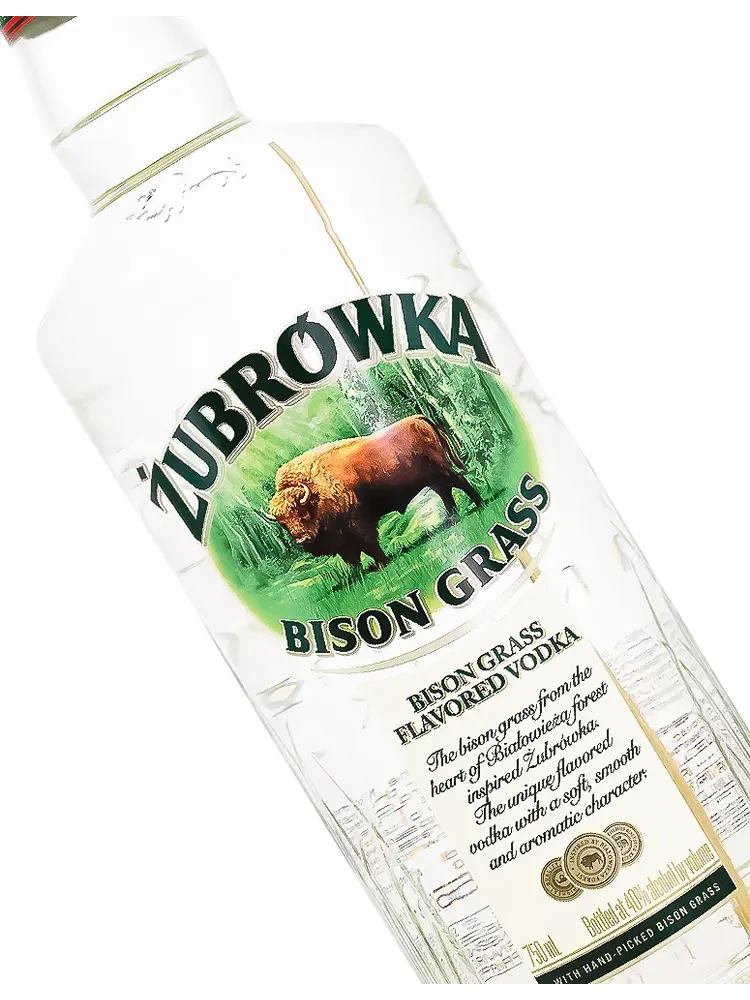 Zubrowka Bison Grass Vodka, Poland