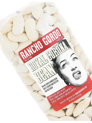Rancho Gordo Royal Corona Bean 16oz Bag, Napa, California