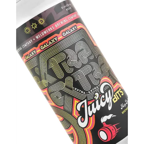 Weldwerks Brewing "Extra Extra Juicy Bits" Hazy Double India Pale Ale 16oz Can - Greeley, CO