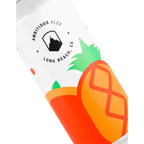 Ambitious Ales "Grande Hefe" Hefeweizen w/ fresh orange & pineapple
