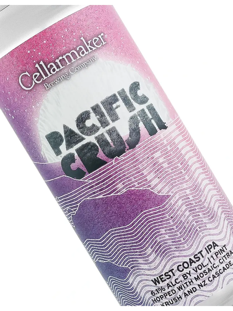 Cellarmaker Brewing "Pacific Crush" West Coast IPA 16oz Can - Oakland, CA