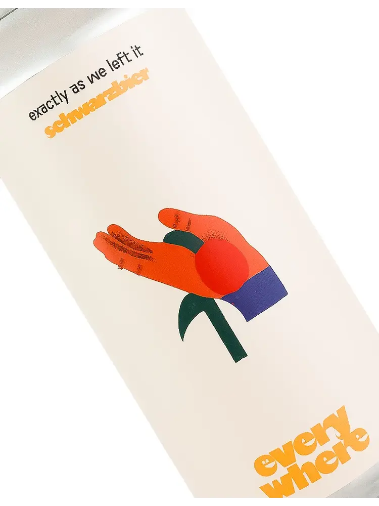 Everywhere Beer "Exactly As We Left It" Schwarzbier 16oz Can - Orange, CA