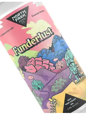 North Park Beer/Breakside Brewing "Funderlust" DDH West Coast IPA 16oz Can - San Diego, CA