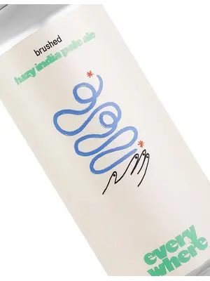 Everywhere Beer "Brushed" Hazy India Pale Ale 16oz Can - Orange, CA