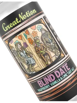 Great Notion Brewing "Blind Date" Raspberry, Vanilla & Lime Tart Ale 16oz Can - Portland, OR