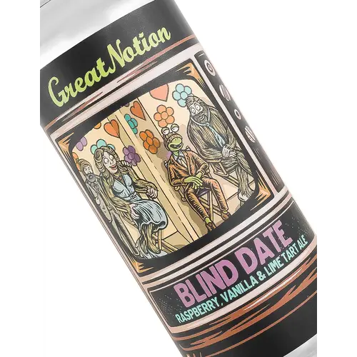 Great Notion Brewing "Blind Date" Raspberry, Vanilla & Lime Tart Ale 16oz Can - Portland, OR