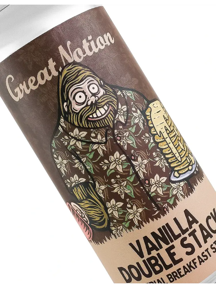 Great Notion Brewing "Vanilla Double Stack" Imperial Breakfast Stout 16oz Can - Portland, OR