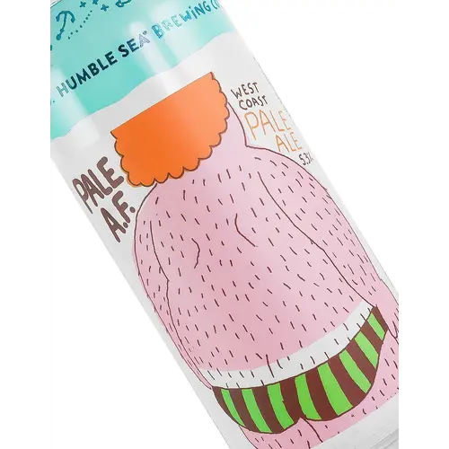 Humble Sea Brewing "Pale A.F." West Coast Pale Ale 16oz Can - Santa Cruz, CA