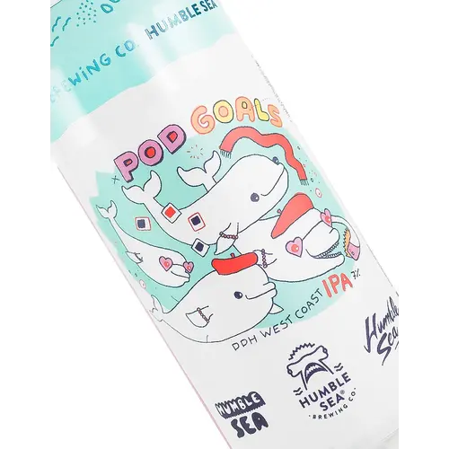 Humble Sea Brewing "Pod Goals" DDH West Coast IPA 16oz Can - Santa Cruz, CA