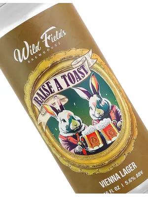 Wild Fields Brewhouse "Raise A Toast" Vienna Lager 16oz Can - Atascadero, CA
