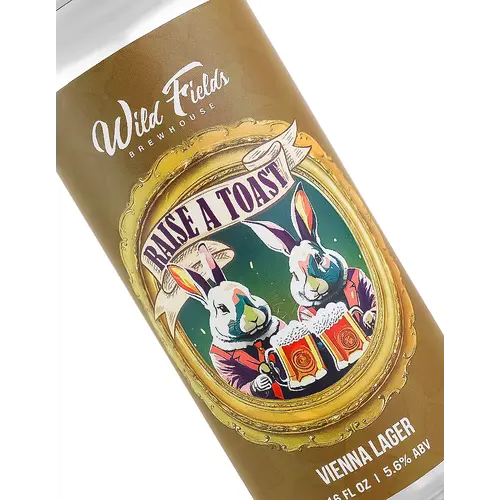 Wild Fields Brewhouse "Raise A Toast" Vienna Lager 16oz Can - Atascadero, CA