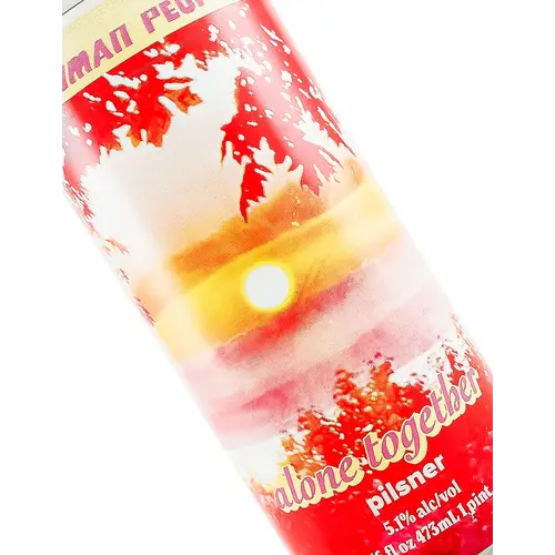 Human People Beer/Threes Brewing "Alone Together" Pilsner 16oz Can - Seattle, WA