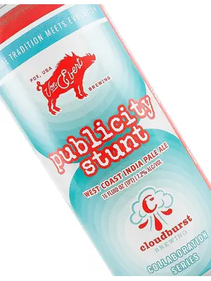 Von Ebert Brewing/Cloudburst Brewng "Publicity Stunt" West Coast India Pale Ale 16oz Can - Portland, OR