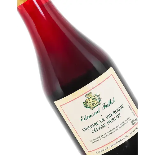 Edmond Fallot Merlot Red Wine Vinegar "Vinaigre De Vin Rouge Cepage Merlot" 8.37oz Bottle, France