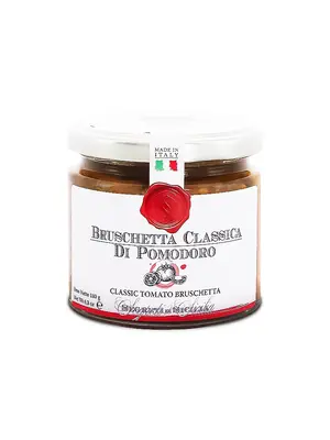 Frantoi Cutera Classic Tomato Bruschetta 6.3oz Jar, Italy