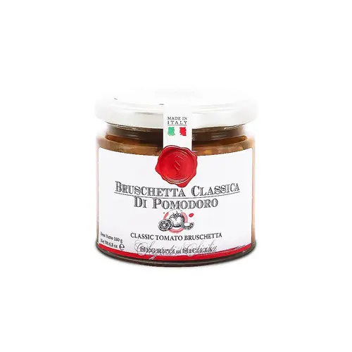 Frantoi Cutera Classic Tomato Bruschetta 6.3oz Jar, Italy