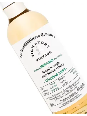 Mortlach 2009 Signatory Vintage Single Malt Scotch Whisky 700ml