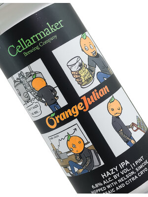 Cellarmaker Brewing "Orange Julian" Hazy IPA 16oz Can - Oakland, CA
