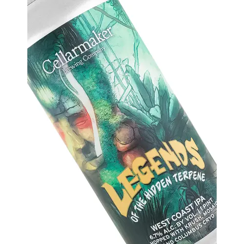 Cellarmaker Brewing "Legends Of The Hidden Terpene" West Coast IPA 16oz Can - Oakland, CA