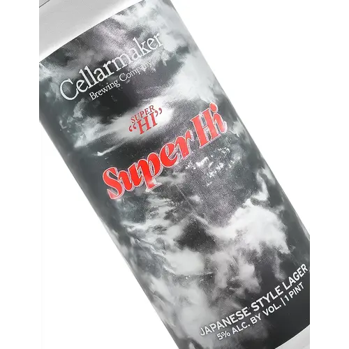 Cellarmaker Brewing "Super Hi" Japanese Style Lager 16oz Can - Oakland, CA