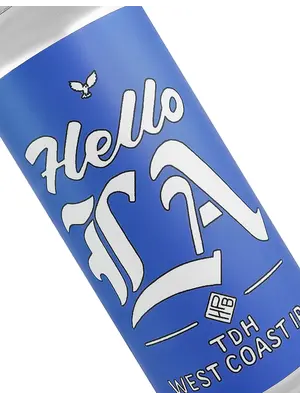Highland Park Brewery "TDH Hello LA" (Blue Label) West Coast IPA 16oz Can - Los Angeles, CA