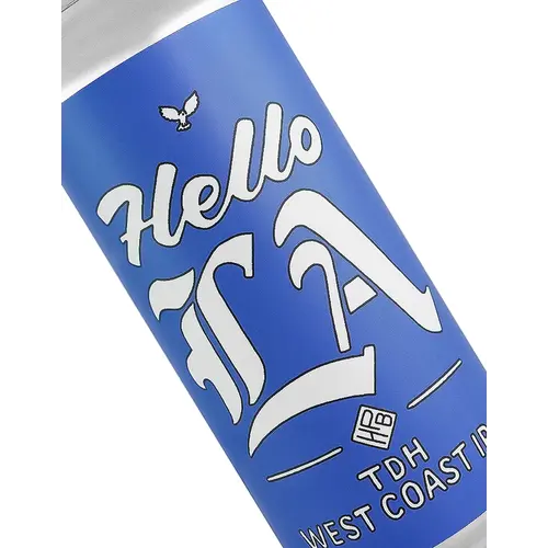 Highland Park Brewery "TDH Hello LA" (Blue Label) West Coast IPA 16oz Can - Los Angeles, CA