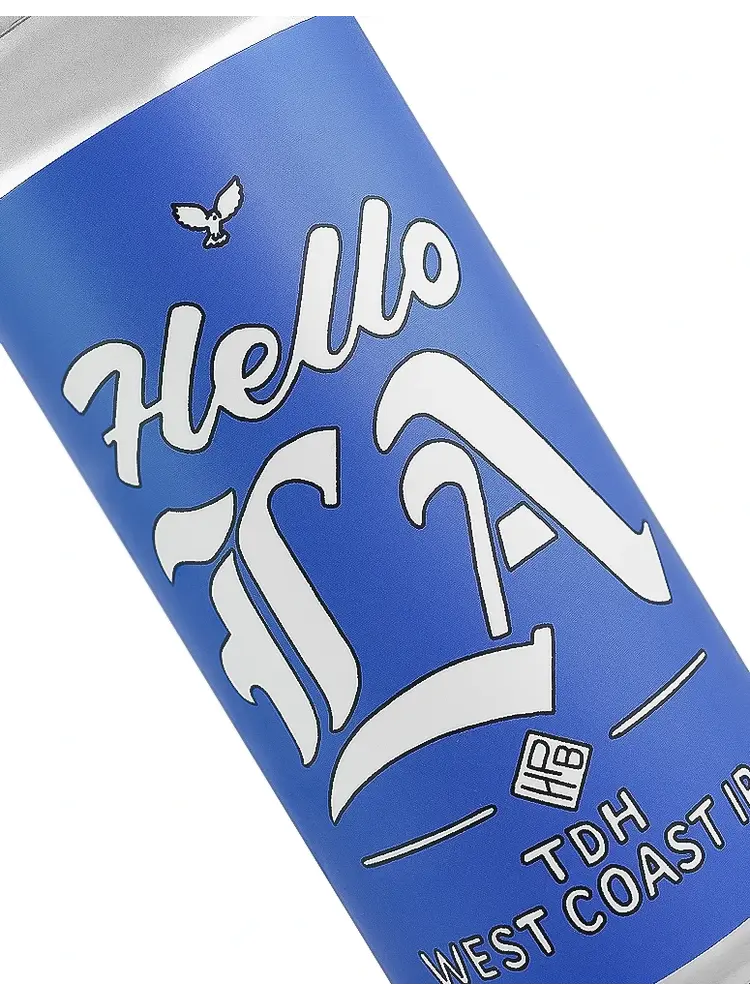 Highland Park Brewery "TDH Hello LA" (Blue Label) West Coast IPA 16oz Can - Los Angeles, CA