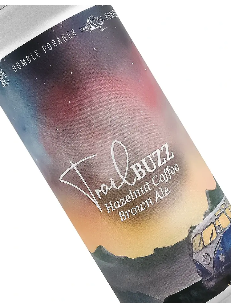 Humble Forager "Trail Buzz" Hazelnut Coffee Brown Ale 16oz Can - Eau Claire, WI