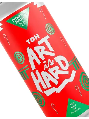 North Park Beer "Holiday Art Is Hard" TDH Hazy IPA 16oz Can - San Diego, CA