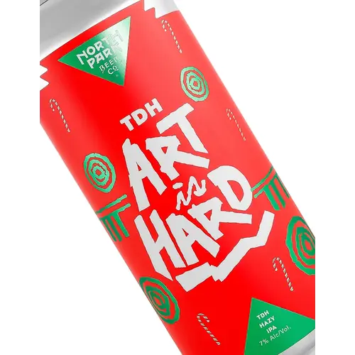 North Park Beer "Holiday Art Is Hard" TDH Hazy IPA 16oz Can - San Diego, CA