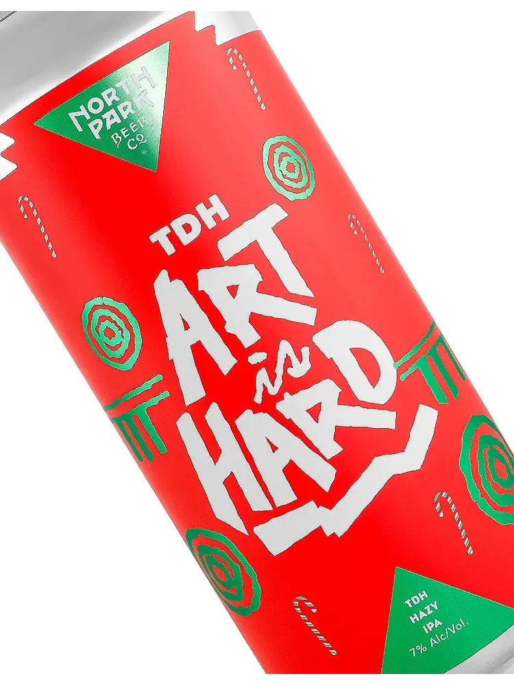 North Park Beer "Holiday Art Is Hard" TDH Hazy IPA 16oz Can - San Diego, CA