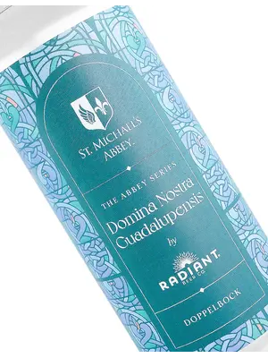 Radiant Beer The Abbey Series "Domina Nostra Guadalupensis" Dopplebock 16oz Can - Anaheim, CA