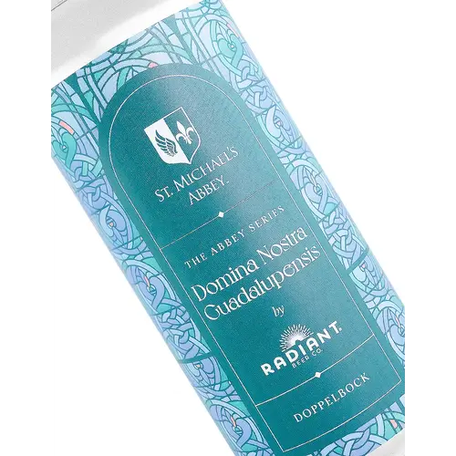Radiant Beer The Abbey Series "Domina Nostra Guadalupensis" Dopplebock 16oz Can - Anaheim, CA
