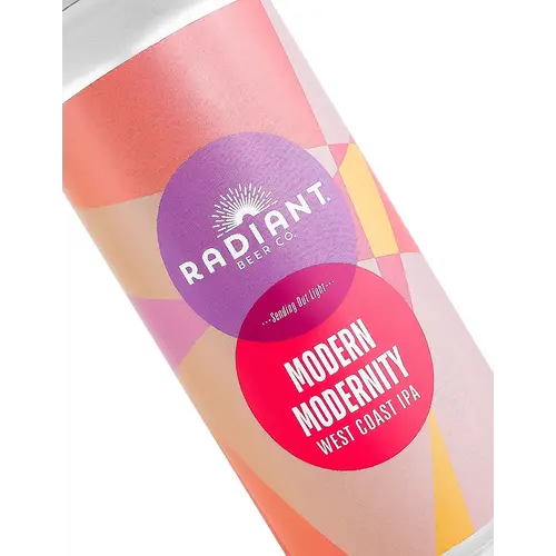Radiant Beer "Modern Modernity" West Coast IPA 16oz Can - Anaheim, CA