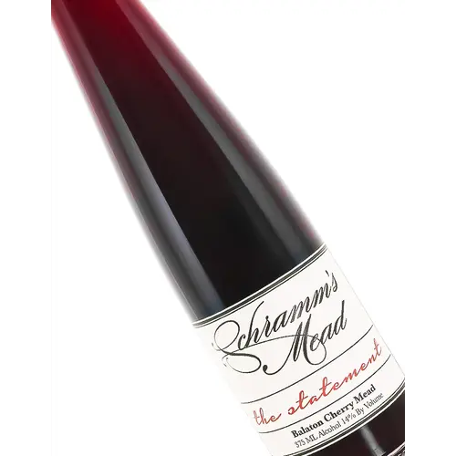 Schramm's Mead "The Statement" Balaton Cherry Mead 375ml Bottle - Ferndale, MI