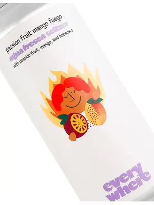 Everywhere Beer "Passion Fruit Mango Fuego" Agua Fresca Seltzer 16oz Can - Orange, CA