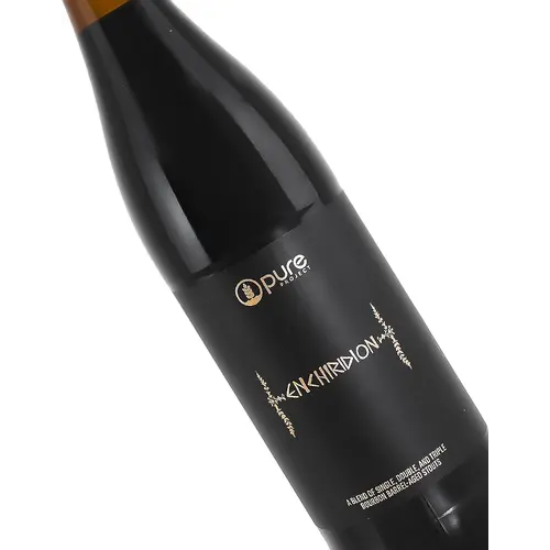 Pure Project "Enchiridion" Single, Double & Triple Bourbon Barrel-Aged Stout 500ml Bottle - San Diego, CA