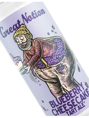 Great Notion Brewing "Blueberry Cheesecake" Tart Ale 16oz Can - Portland, OR