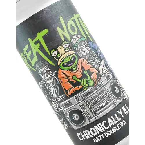 Great Notion Brewing "Chronically Ill" Hazy Double IPA 16oz Can - Portland, OR