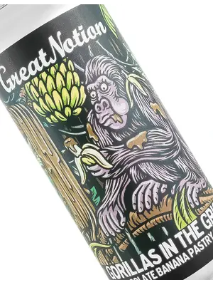 Great Notion Brewing "Gorillas In The Grist" Chocolate Banana Pastry Stout 16oz Can - Portland, OR