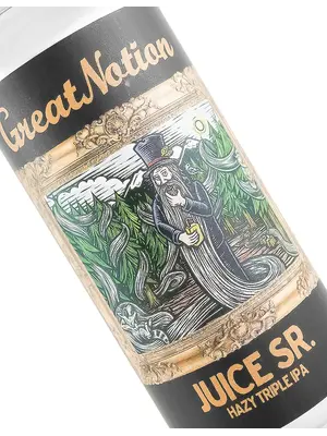Great Notion Brewing "Juice Sr." Hazy Triple IPA 16oz Can - Portland, OR