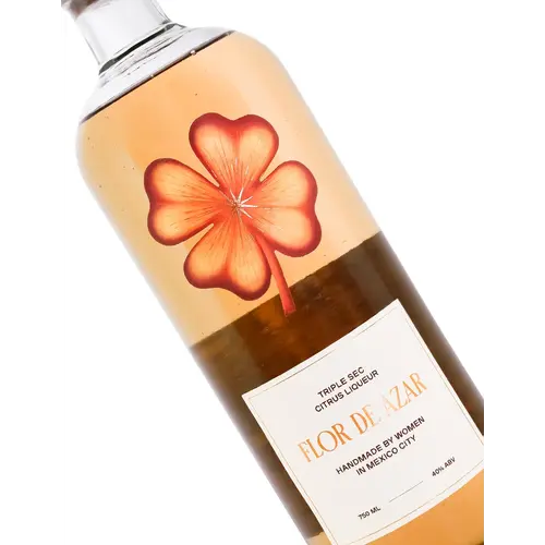 Flor De Azar Triple Sec Citrus Liqueur, Mexico -- January's Spirit of the Month!