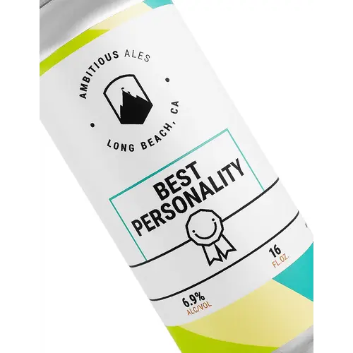 Ambitious Ales "Best Personality" Hazy IPA 16oz Can - Long Beach, CA