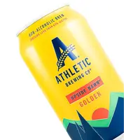 Athletic Brewing "Upside Dawn" Non-Alcoholic Golden Ale 12oz Can - San Diego, CA