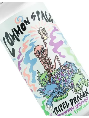 Common Space Brewery "Tripel Dragon" Belgian Style Tripel Ale 16oz Can - Hawthorne, CA