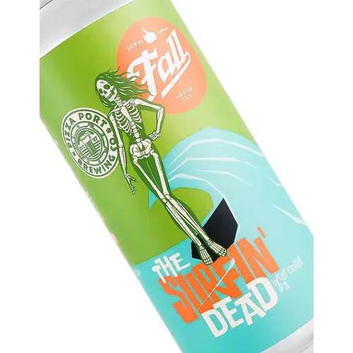 Fall Brewing/Pizza Port Brewing "The Surfin' Dead" West Coast IPA 16oz Can - San Diego, CA