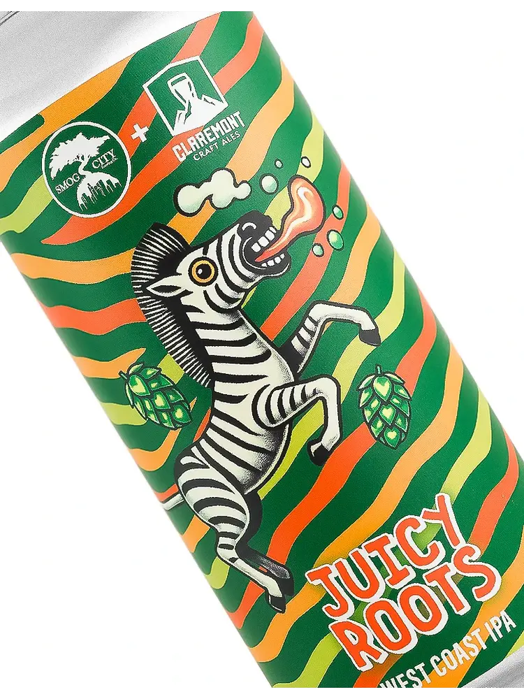 Smog City Brewing/Claremont Craft Ales "Juicy Roots" West Coast IPA 16oz Can - Torrance, CA