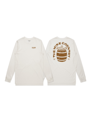 Heavy Weight Provision Barrel Ecru Color Long Sleeve Shirt S-M-L-XL-2XL