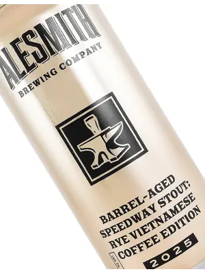 Alesmith Brewing "Barrel-Aged Speedway Stout: Rye Vietnamese Coffee Edition" 16oz Can- San Diego, CA