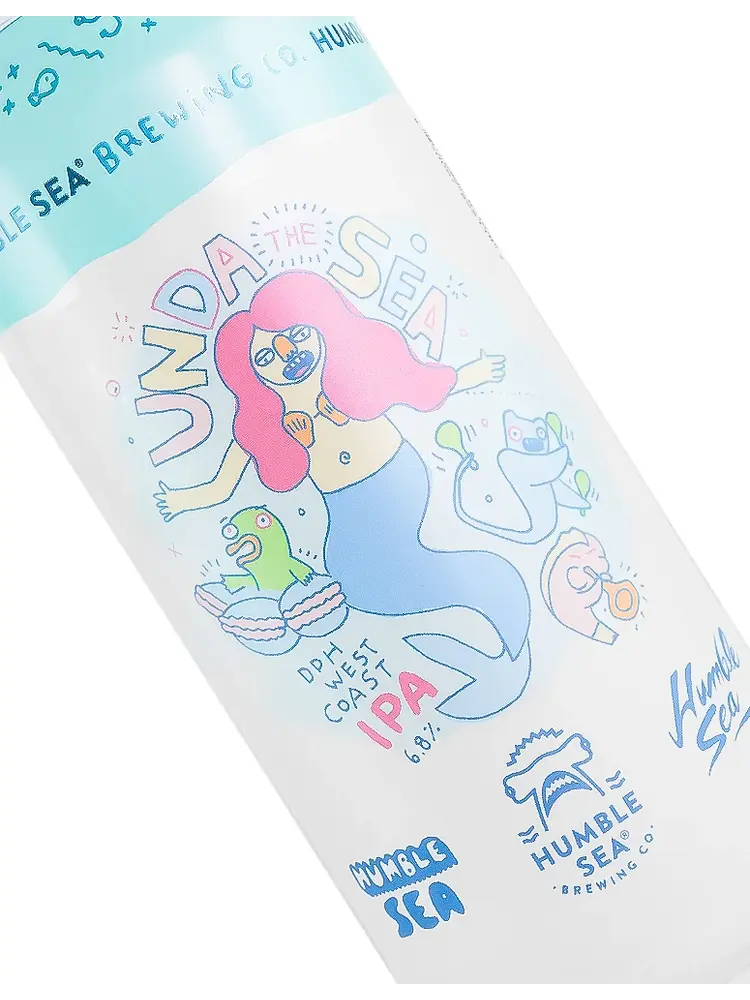 Humble Sea Brewing "Unda The Sea" DDH West Coast IPA 16oz Can - Santa Cruz, CA